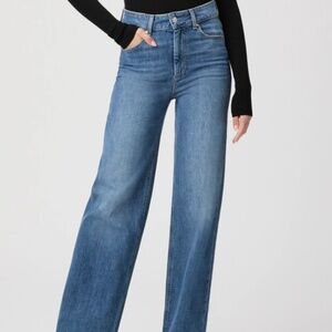 Paige Sasha Blue Denim Jean Size 30